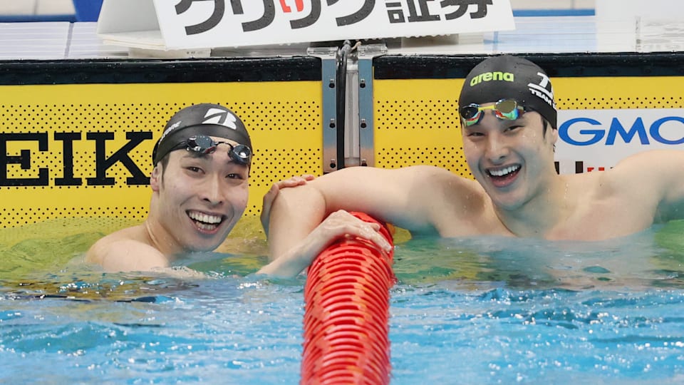 競泳日本選手権／笑顔の瀬戸と萩野