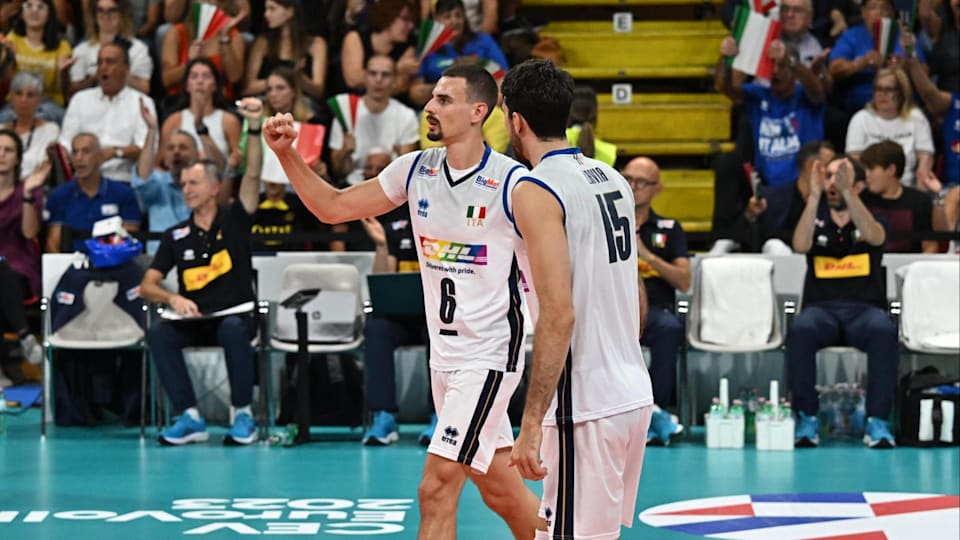 Simone Giannelli e Daniele Lavia, Italia agli Europei di volley 2023
