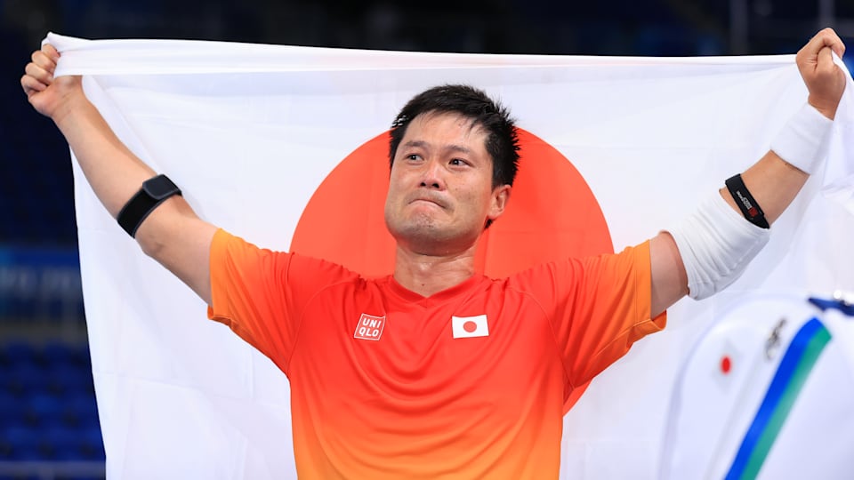 生涯グランドスラム 車椅子テニス 王者 国枝慎吾 直筆サイン入り