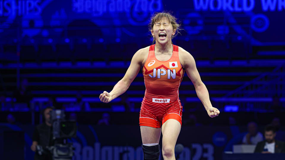 レスリング日本代表シングレット （レスリング日本代表の鏡優翔