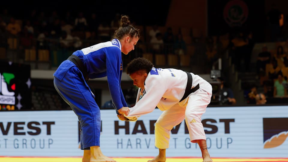 Amandine Buchard aux Championnats du monde de judo 2024