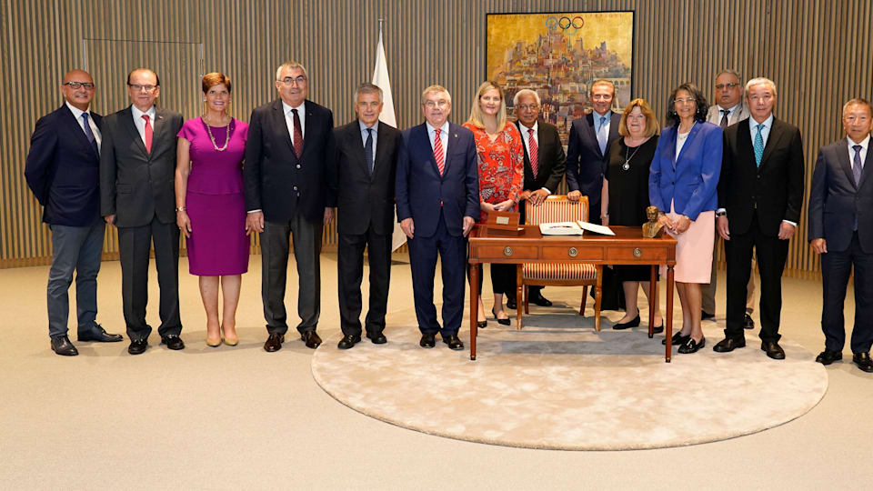 IOC Executive Board starts meeting in Olympic House