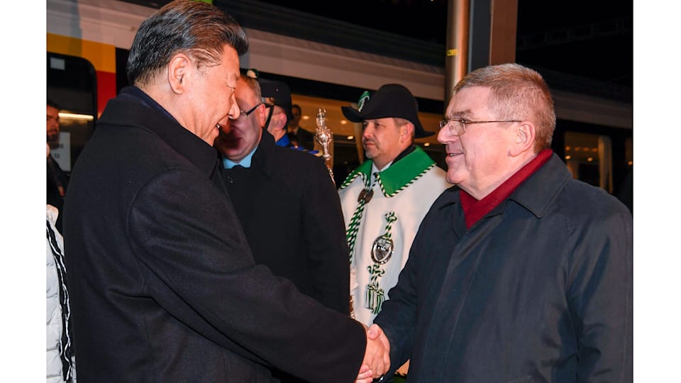 Chinese President XI Jinping arrives in Lausanne for official visit to the IOC