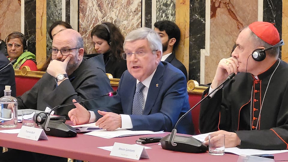 IOC President in Vatican City