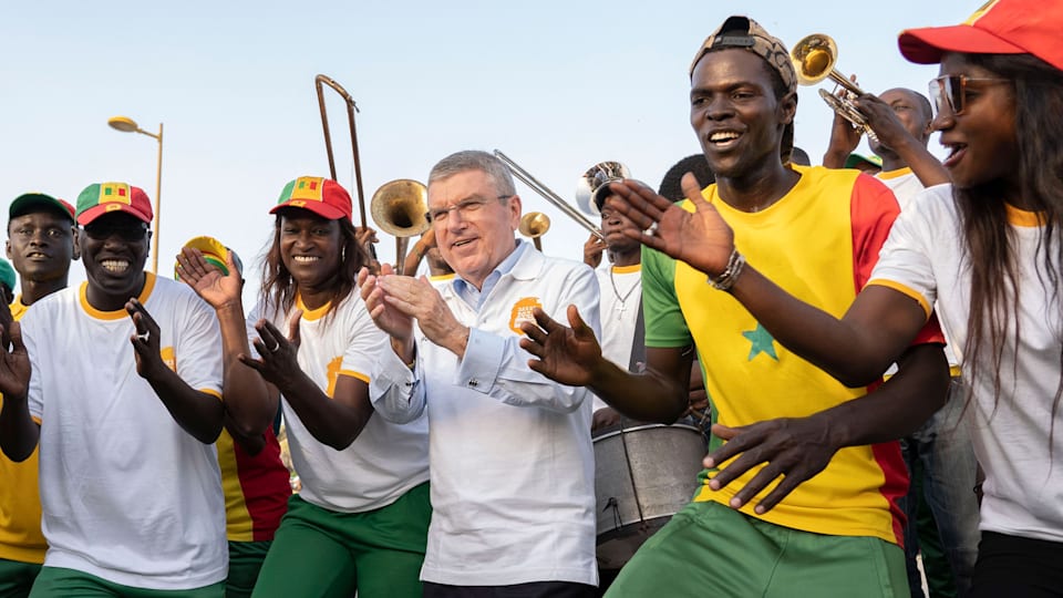 Le président du CIO en visite au Sénégal