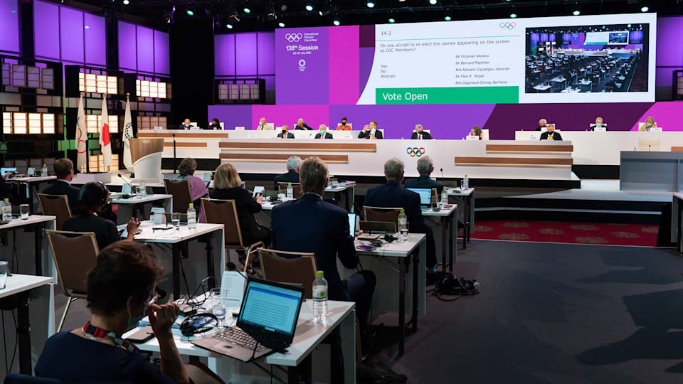 La Session prend des décisions sur la composition du CIO