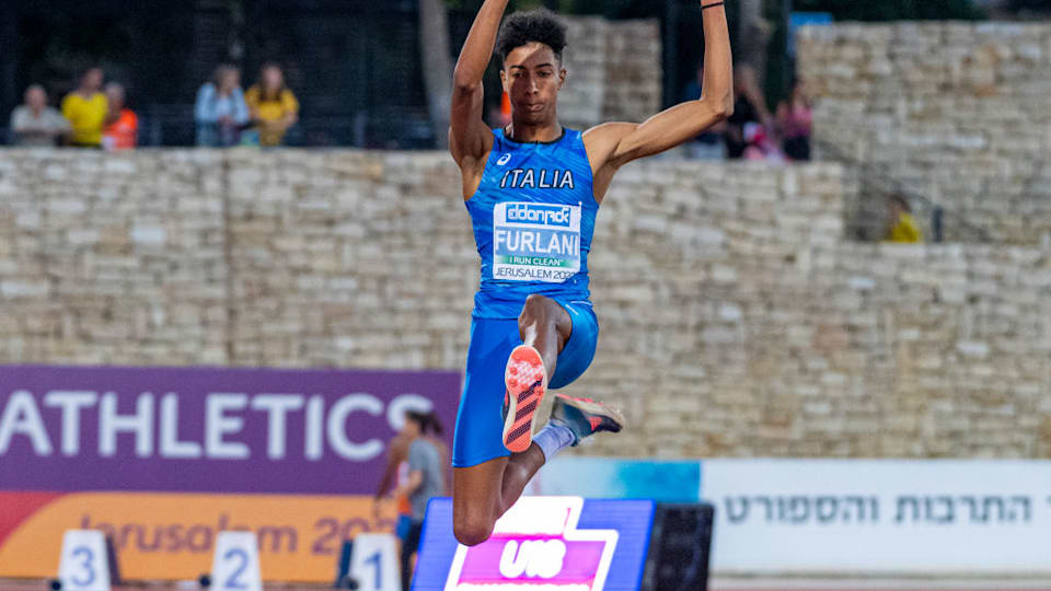 Mattia Furlani - Euro 2024 - salto in lungo