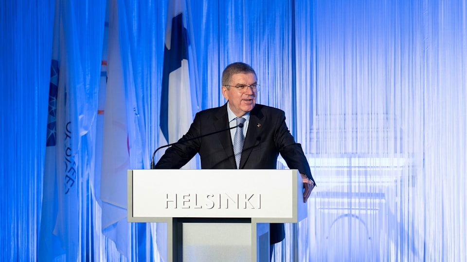 Le président du CIO, Thomas Bach : "Nous devons être ambitieux pour parvenir à l'égalité entre hommes et femmes" 