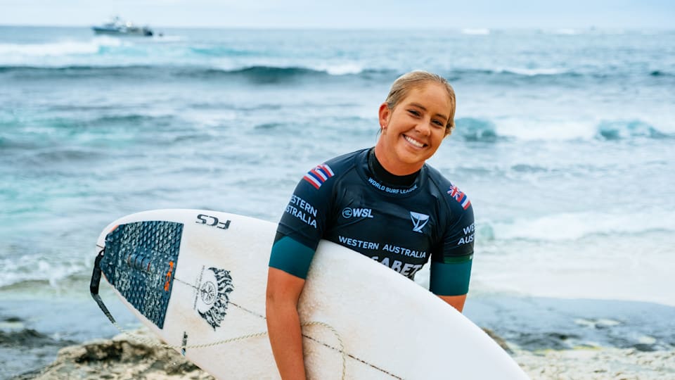 Gabriela Bryan: The surfing rookie making waves in the WSL Championship Tour