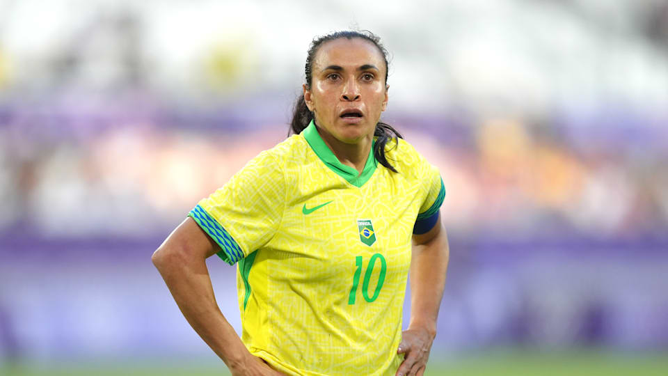 Paris 2024 football Marta s Olympic dream kept alive as Brazil stun Spain to reach gold medal match
