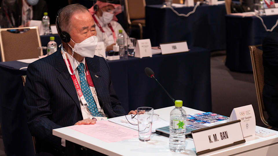 M. Ban Ki-moon réélu à la présidence de la commission d'éthique du CIO