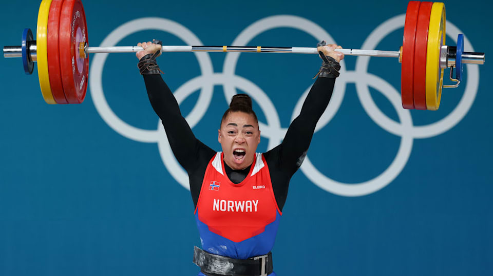 Paris 2024 weightlifting All results as Solfrid Koanda breaks two Olympic records to win women s 81kg gold