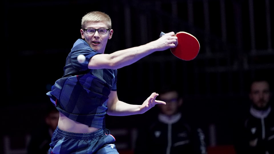 Félix Lebrun of Team France
