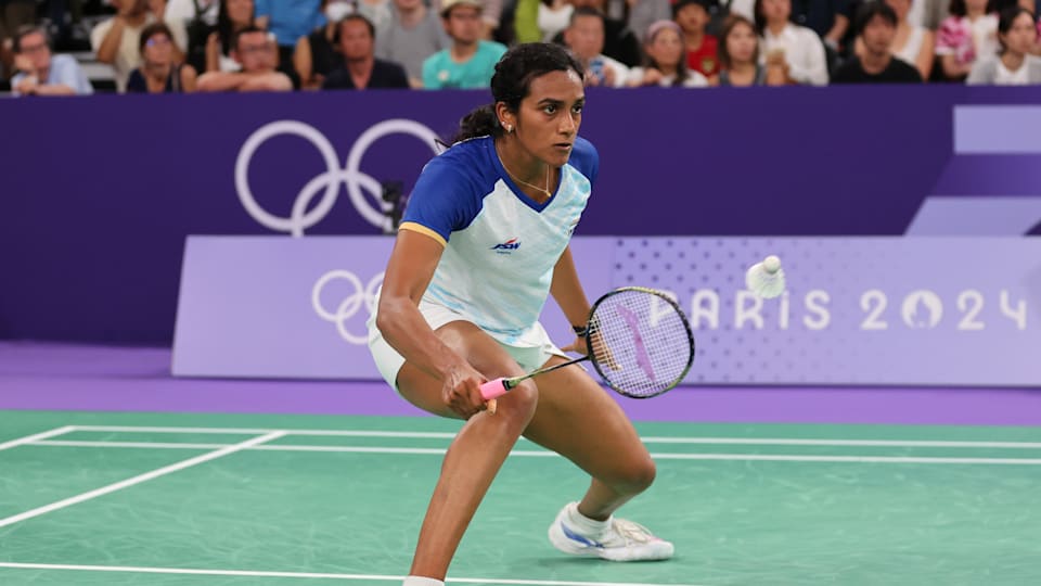 PV Sindhu at the 2024 Paris Olympics