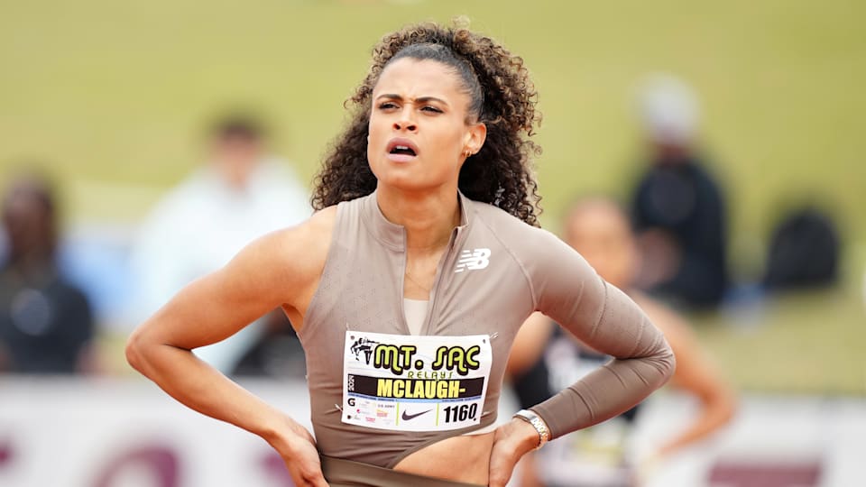 Athletics - Track star Sydney McLaughlin-Levrone shines in 2024 individual  track debut