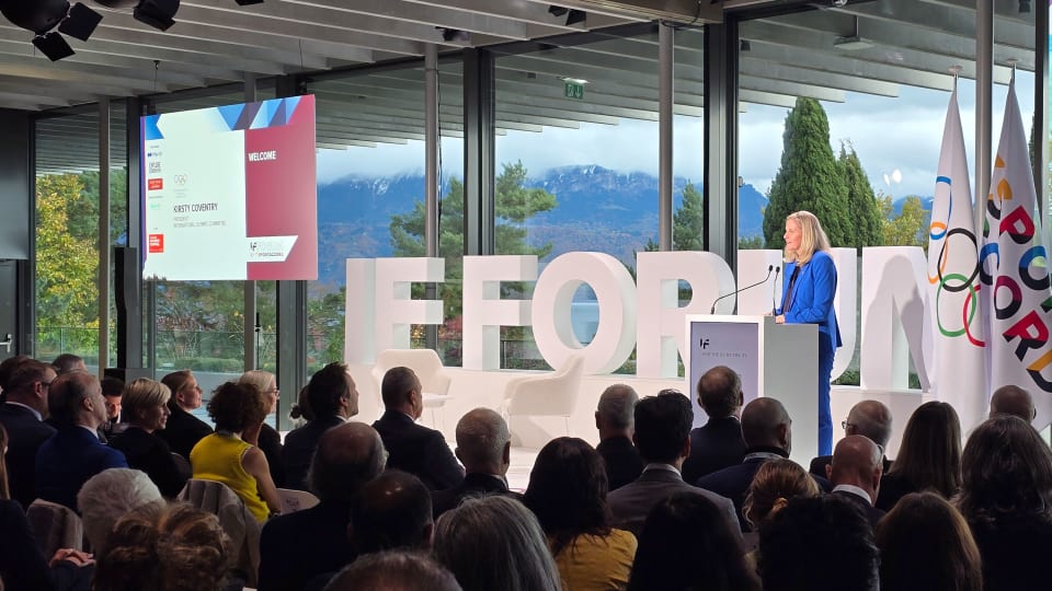IOC President Coventry calls for unity to strengthen the Olympic Movement