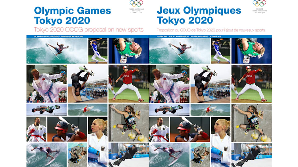 Le CIO publie le rapport de la commission du programme olympique sur les sports proposés par Tokyo 2020 
