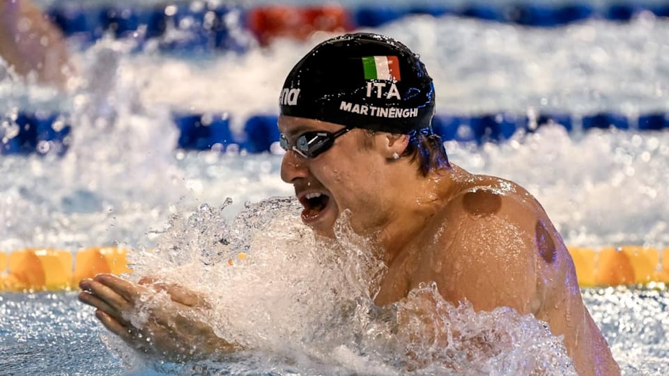 Nicolò Martinenghi - Italia - Nuoto - Europei vasca corta Otopeni 2023