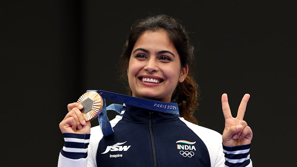 Paris 2024 Manu Bhaker first Indian woman to win an Olympic