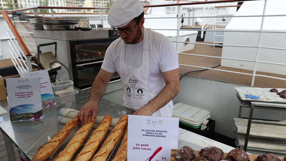 At the Olympic Village, the athletes will have the opportunity to bake