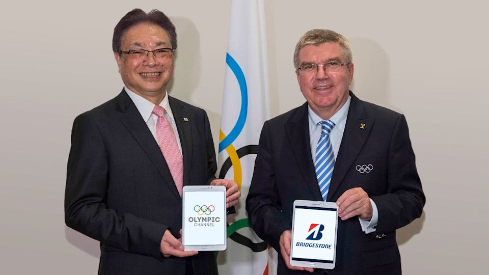 Bridgestone Named First Founding Partner of Olympic Channel