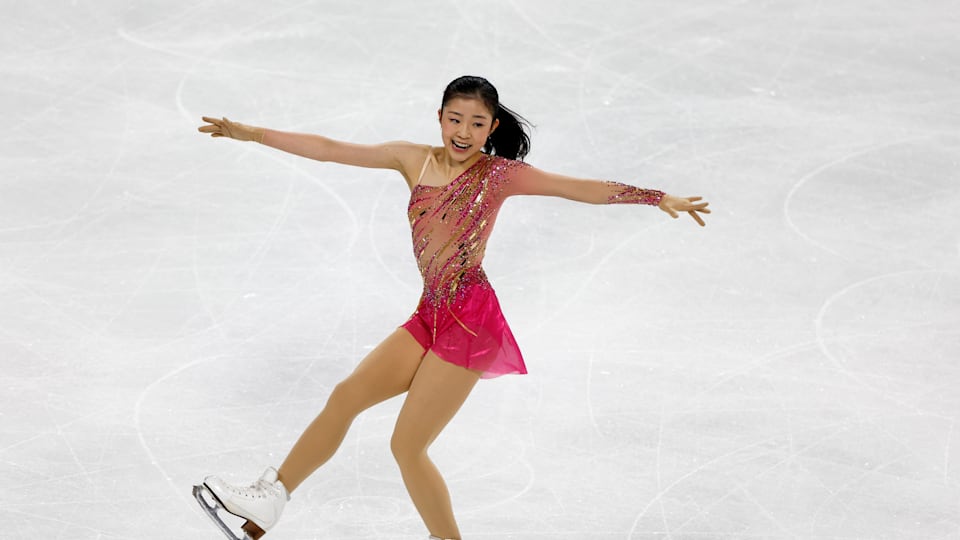 ISU GP Cup of China 2024 Chiba Mone holds narrow lead as top three