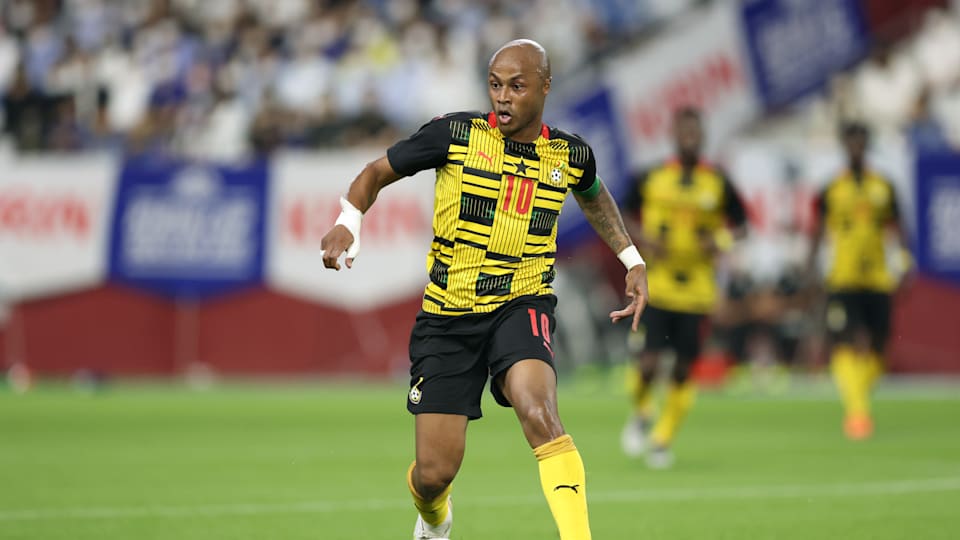 Ghana captain Andre Ayew