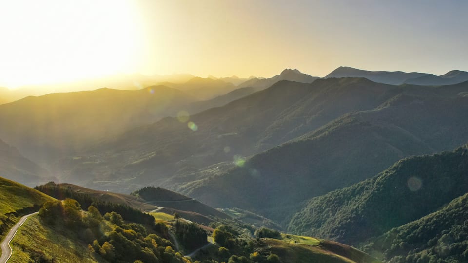 The sensitive natural site of Organbidexka, in the Basque Country