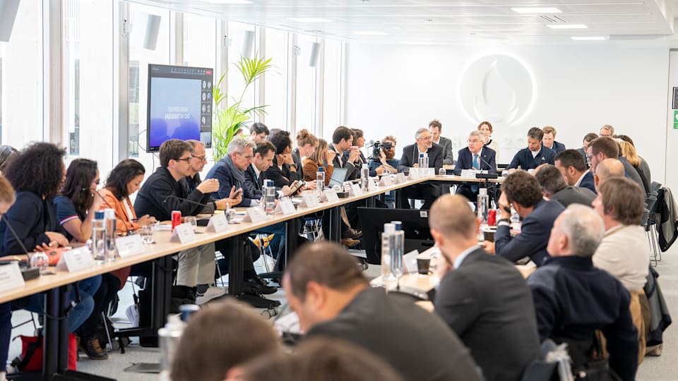IOC President Bach attends final Paris 2024 Board of Directors meeting ahead of the Olympic Games