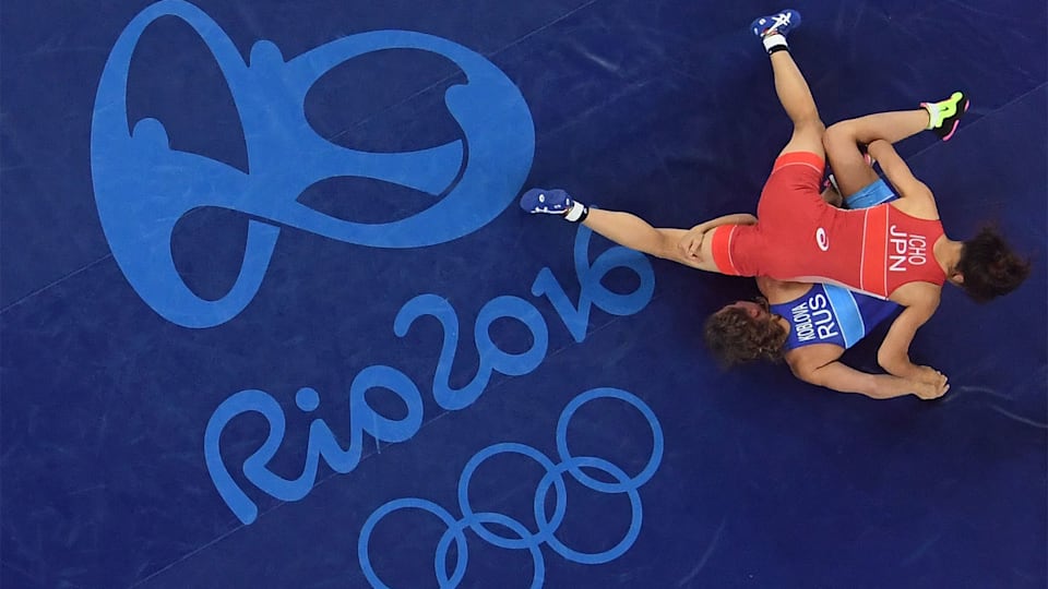 Japanese shine in Rio 2016 women's freestyle wrestling