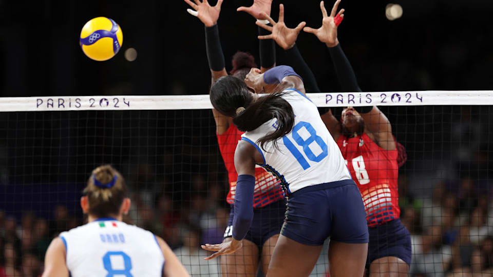 В матче против сборной Доминиканской Республики итальянка Паола Эгону набрала 25 очков