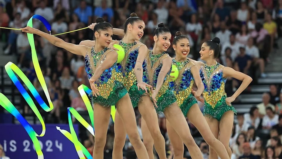 Campeonato Brasileiro de ginástica rítmica de conjunto 2024 ...