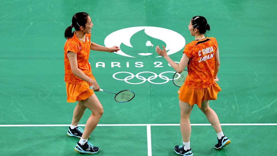 シダマツ”志田千陽／松山奈未が銅メダル獲得｜パリ2024・バドミントン女子ダブルス3位決定戦