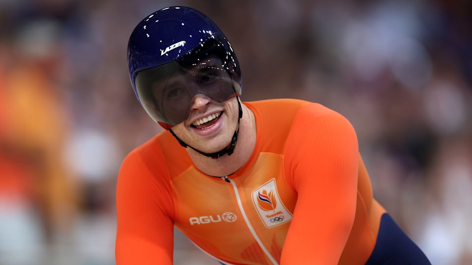 Harrie Lavreysen at Paris 2024