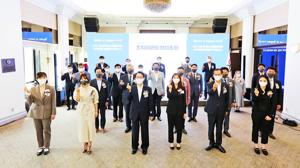 Création du comité d'organisation des Jeux Olympiques de la Jeunesse d'hiver de Gangwon 2024