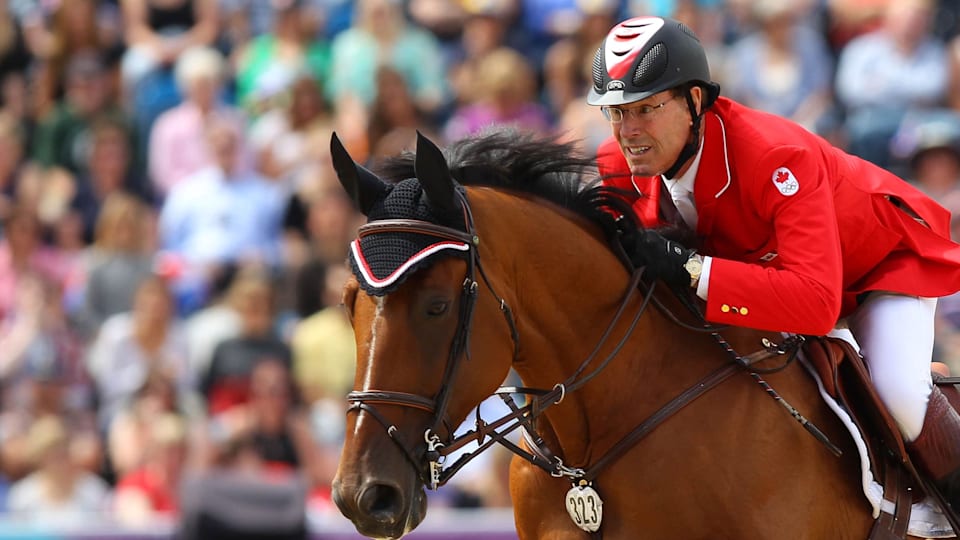 Avec son record de 10 participations aux Jeux, Ian Millar chevauche toujours au sommet