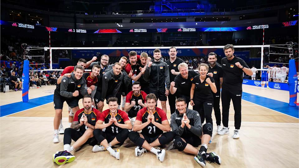Das deutsche Team beendet die VNL 2024 mit einem Erfolg gegen den Iran