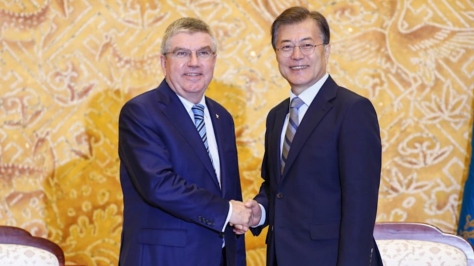 Statement on IOC President's meeting with Republic of Korea President Moon