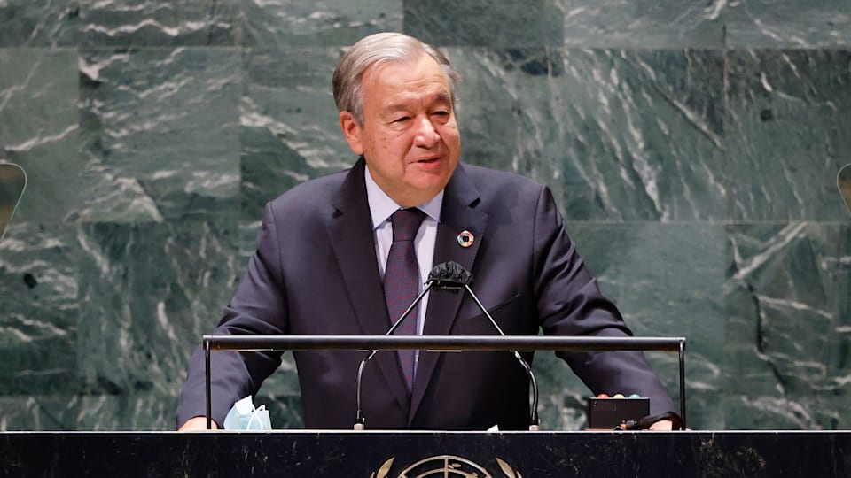 UN Secretary-General António Guterres calls for the Olympic Truce to be observed