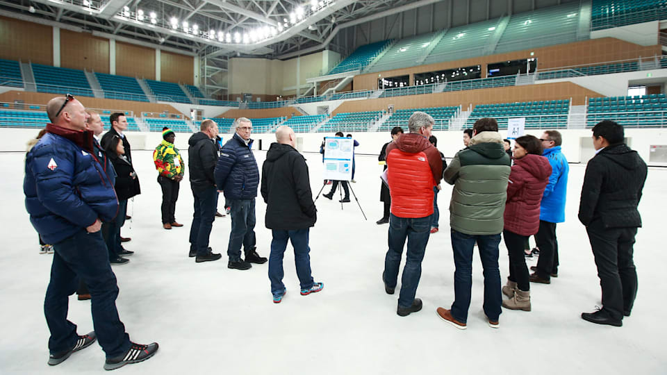 Les Chefs de mission rassemblés à PyeongChang
