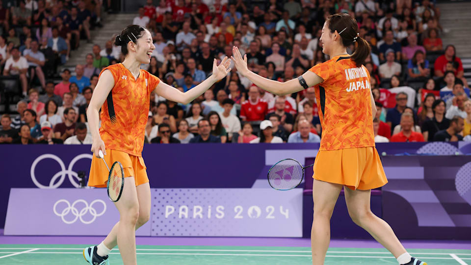 パリ2024女子バドミントンダブルス「シダマツ」ぺア準決勝進出