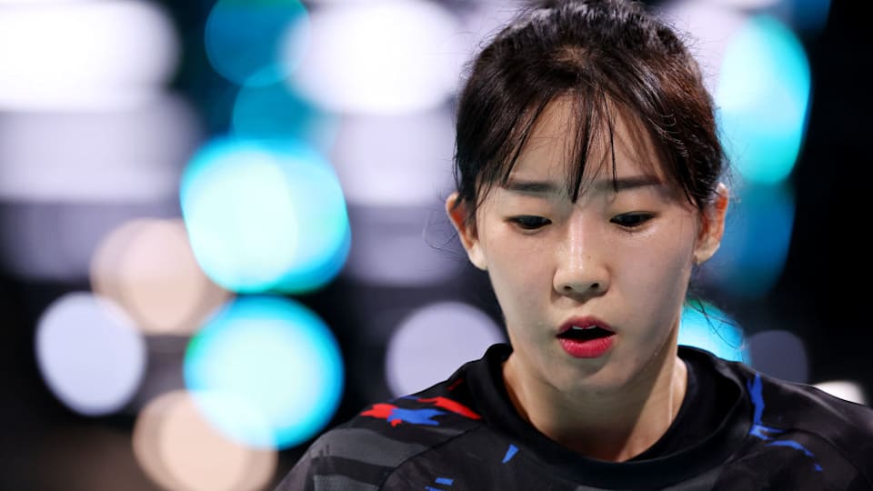 Shin Eunjoo (KOR) women's handball captain