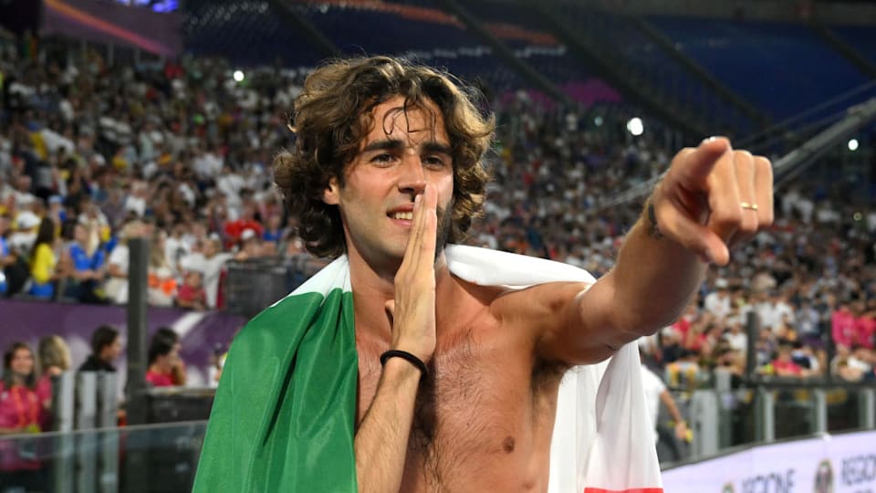 Gianmarco Tamberi - Campionati europei 2024 - Roma - Medaglia d'oro