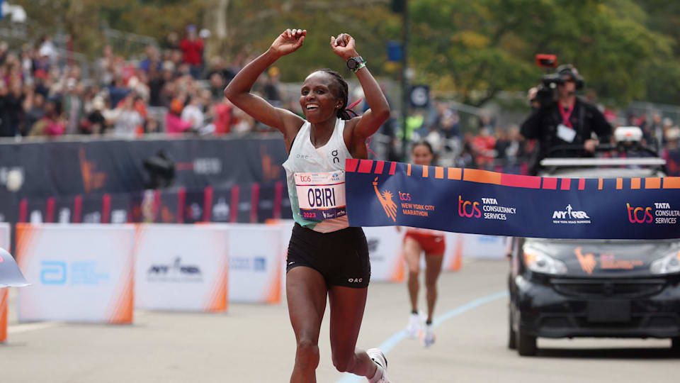 Hellen Obiri swept Boston and NYC in 2023