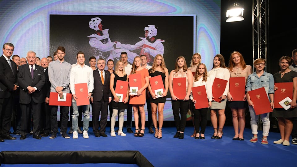 IOC President congratulates Croatia on big success in Rio de Janeiro at 25th anniversary of the NOC