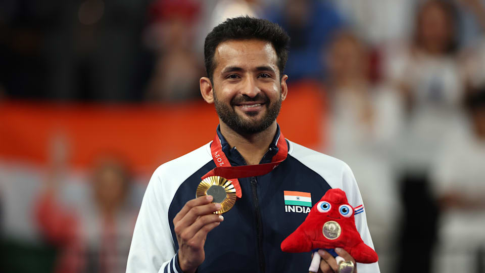 Paris 2024 Paralympics: Nitesh Kumar wins gold medal in badminton
