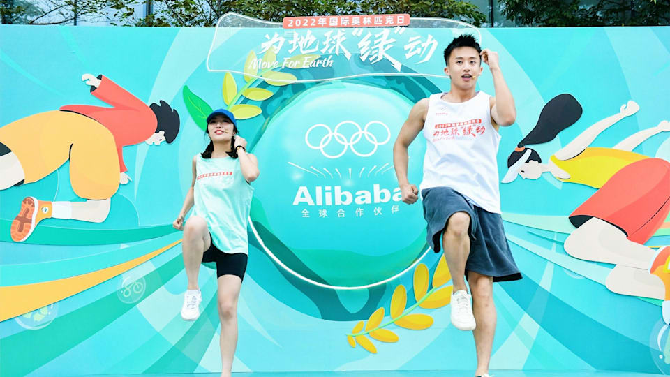Worldwide Olympic Partners join Olympic Day celebrations 