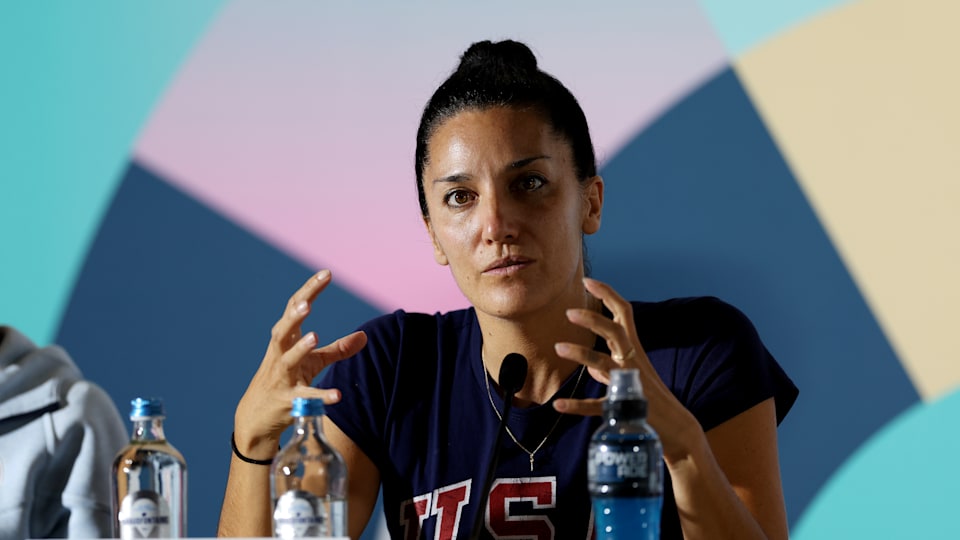 Artistic swimming Andrea Fuentes departs Team USA and returns to Spain