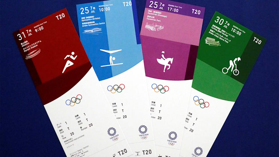 使用不可 東京オリンピック チケット 10枚セット TOKYO2020 美品 Tokyo 2020 ticket designs unveiled - Olympic News