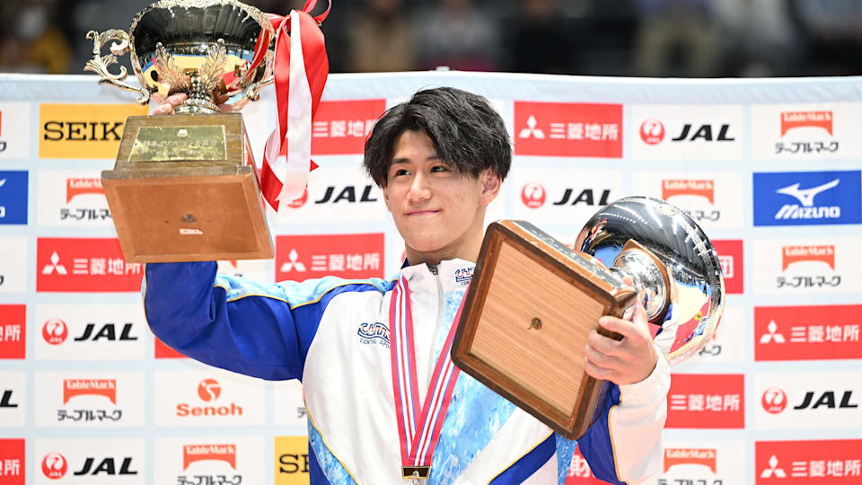 Hashimoto Daiki, now four-time national all-around champion